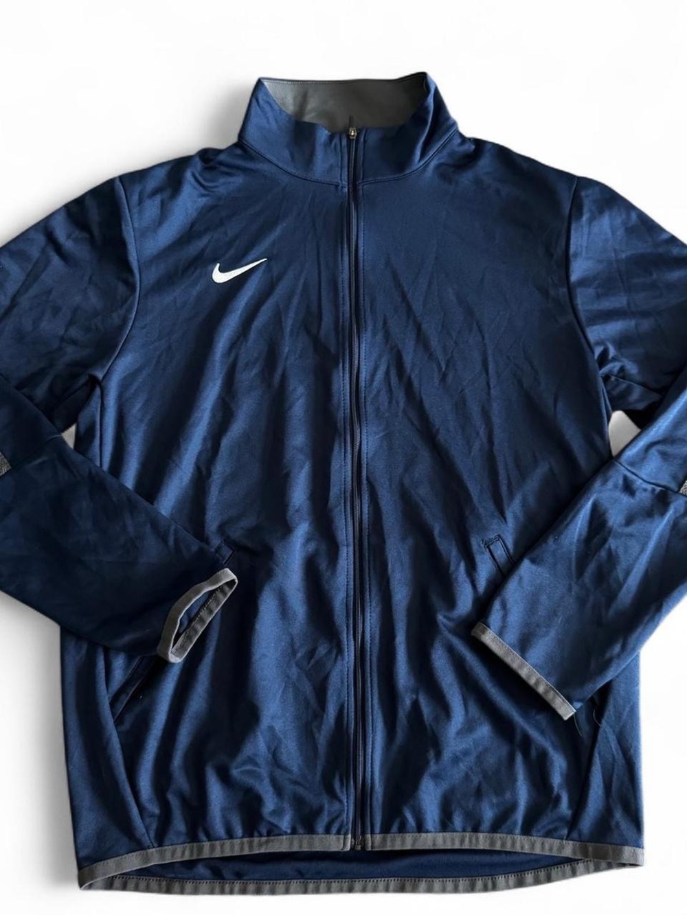 Mens Vintage Nike Athletic Y2K 
Full Zip Tracksuit Jacket Size Medium